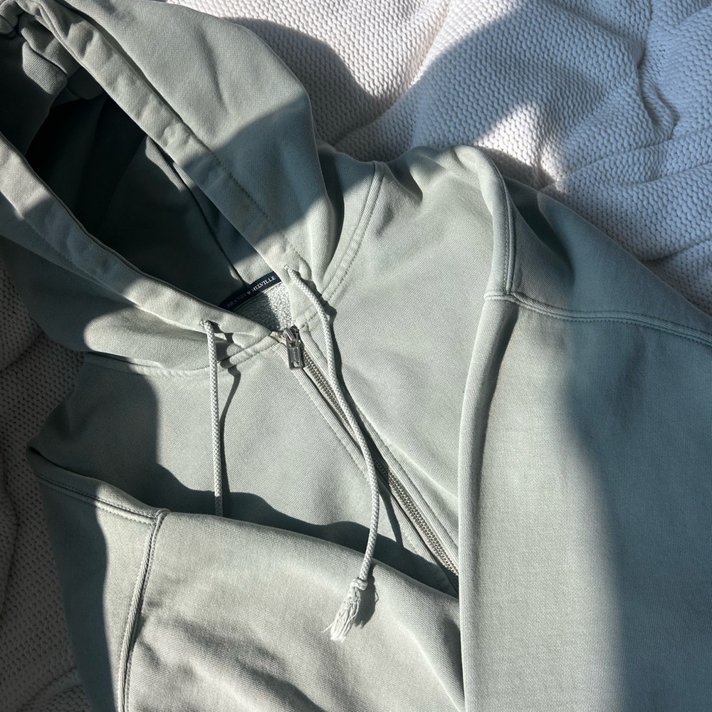 Brandy Melville Sage Green Hoodie